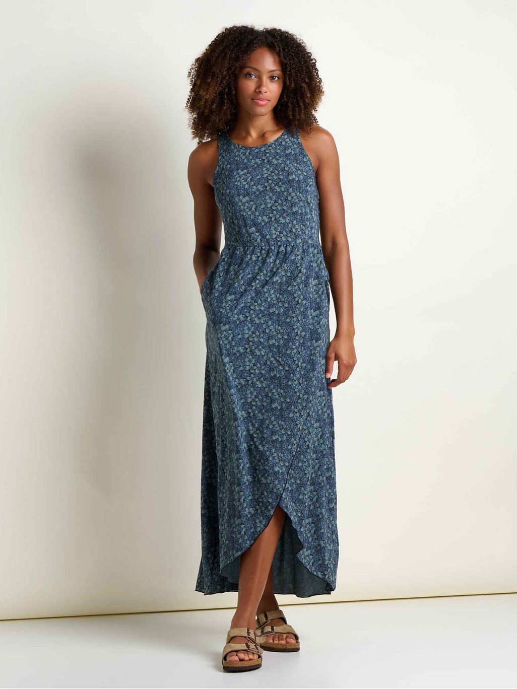 Toad & Co. Women's Sunkissed Maxi Dress Salmon Color